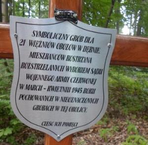  Tajemnicze groby w Dębnie byłych mieszkańców Kostrzyna